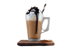 Iced Latte with Chocolate